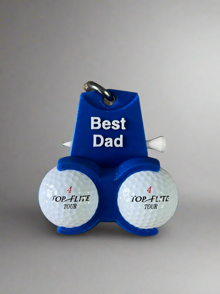 Custom Golf Gift Set – Personalised Ball Holder & Optional Add-Ons