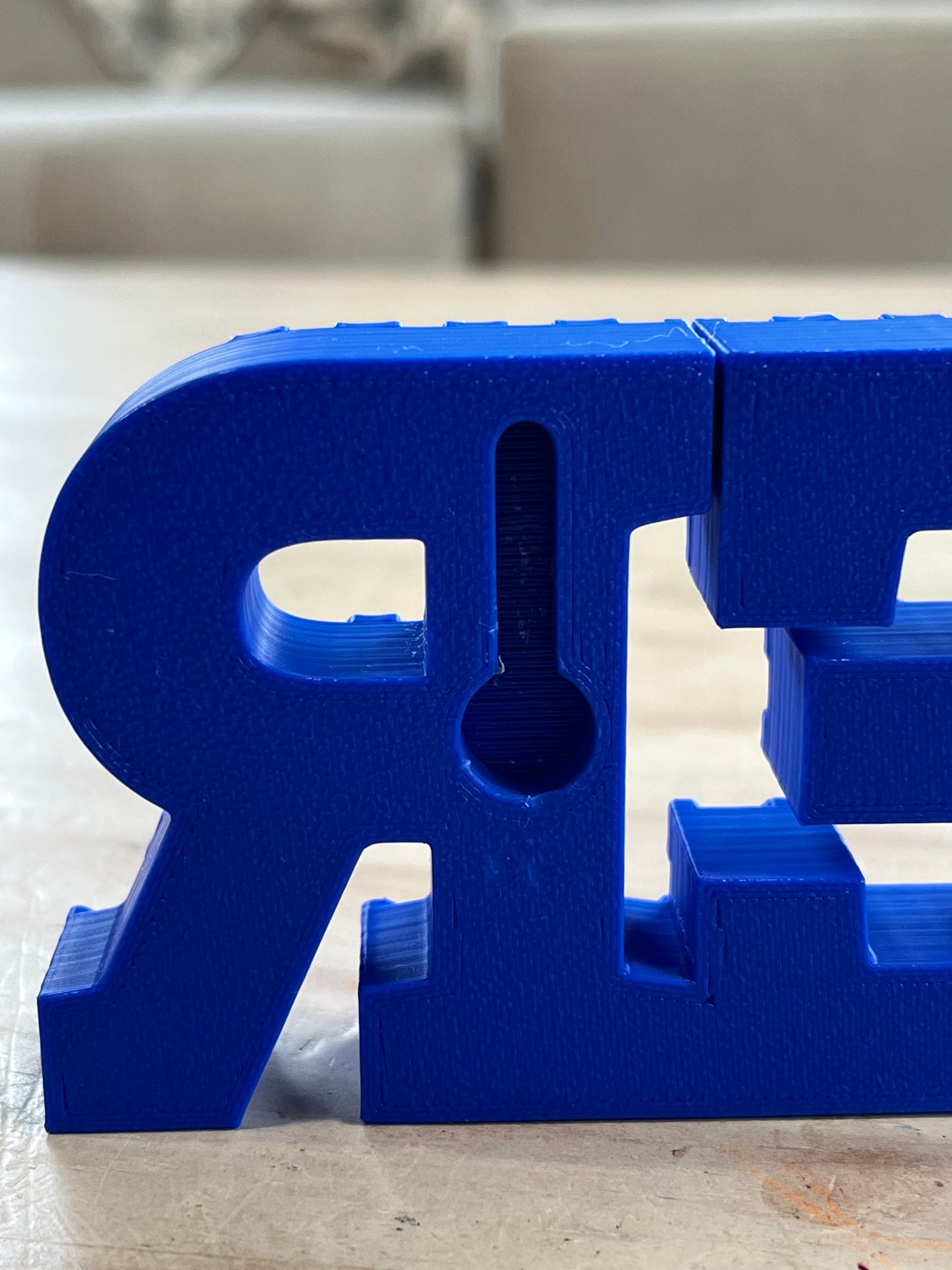 Custom Brick-Style Nameplate – Personalised 3D Printed Sign