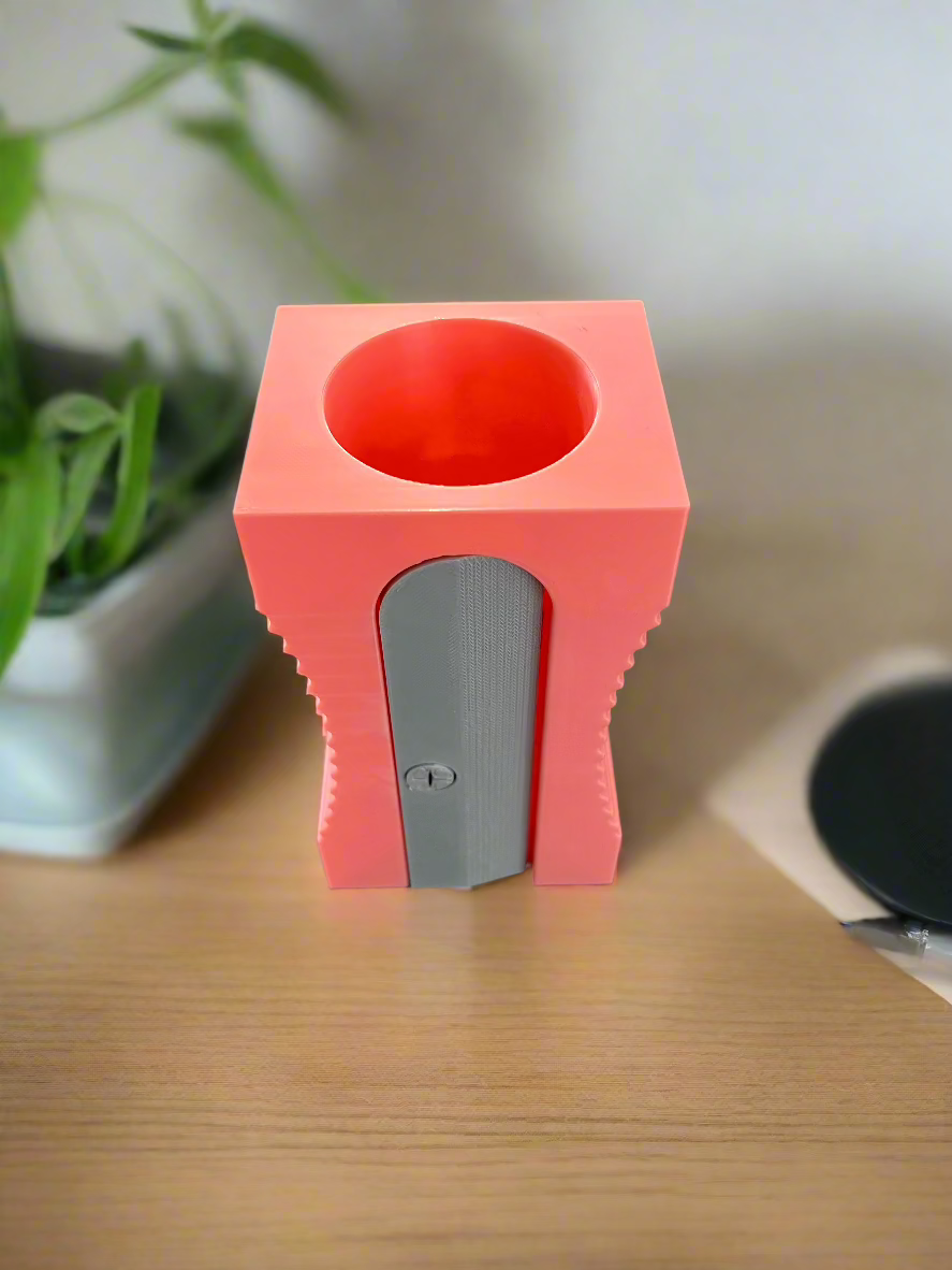 Giant Pencil Sharpener Desk Organiser, Pen and Pencil Holder, Classroom Decor, Art Class Supplies, Teacher, Student, Back to School Gift