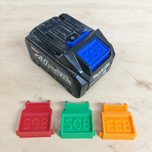 18V and 40v 4.0ah Battery Release Buttons Compatible with Makita – Custom Made in NZ -