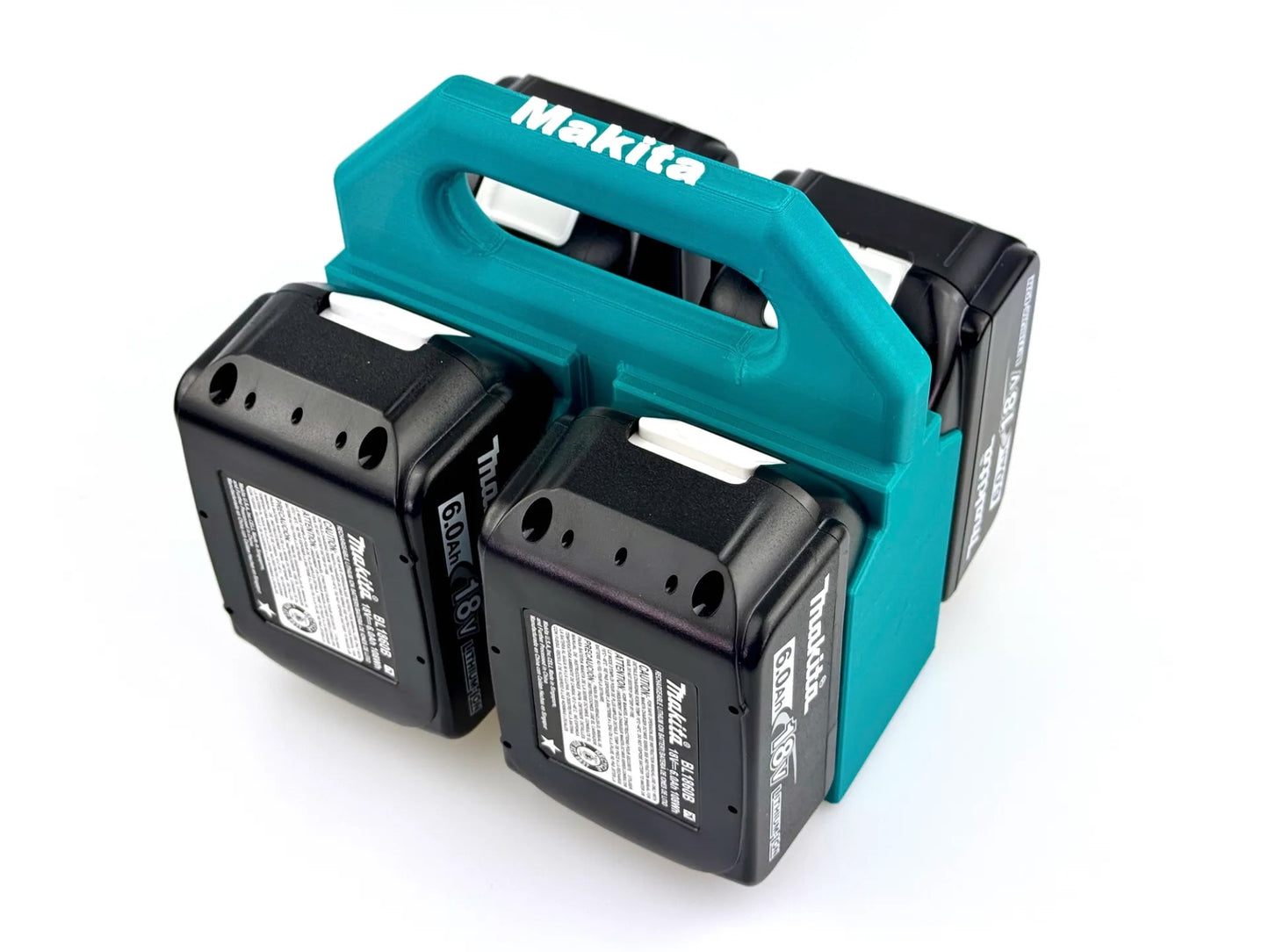 Makita 18v Battery Holder/caddy - Holds up to Six Batteries image 1
