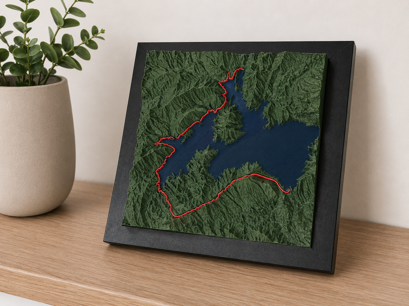 3D Terrain Wall Art