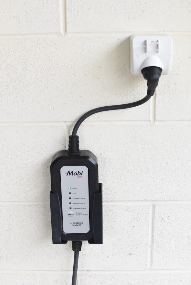 COMBO - Type 2 EV/PHEV Charger Wall Mount with Cable Holder and Charger Cradle