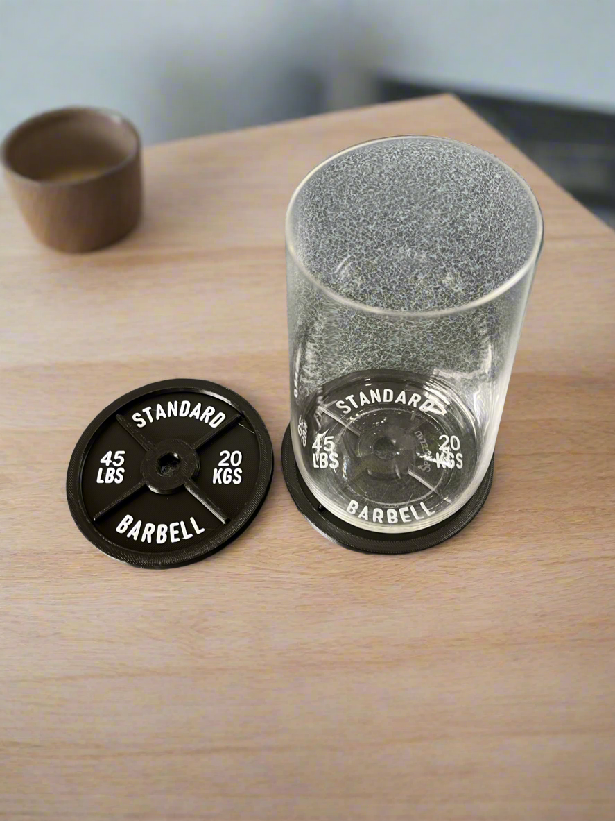 Barbell Placemat / Coaster (Set of 4)