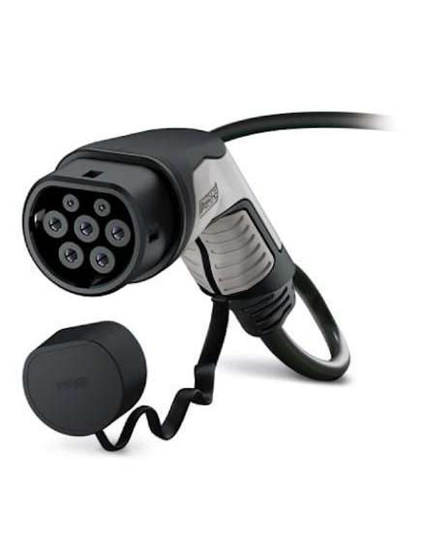 COMBO - Type 2 EV/PHEV Charger Wall Mount with Cable Holder and Charger Cradle image 8