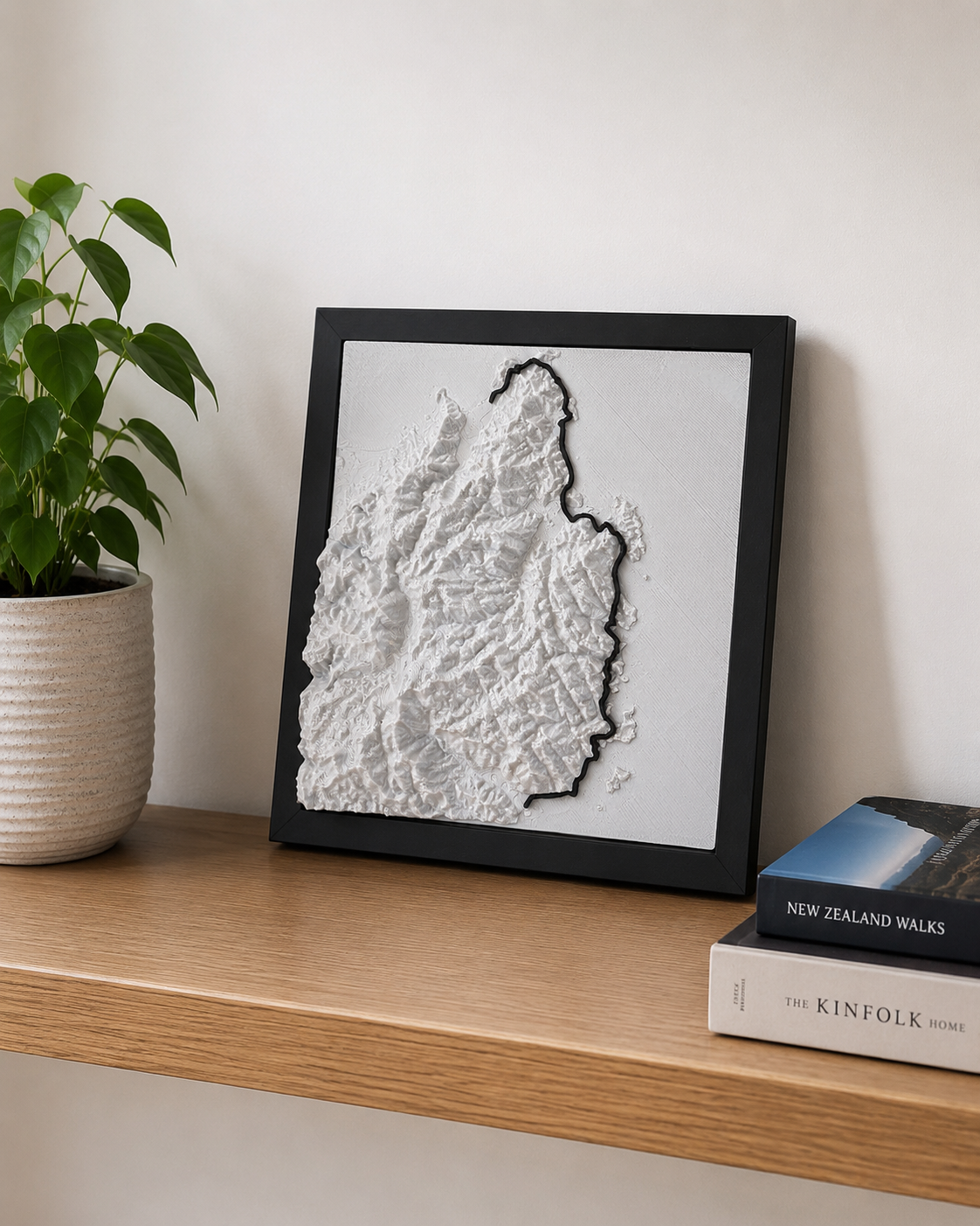 Abel Tasman Coast Track - 3D Terrain Wall Art