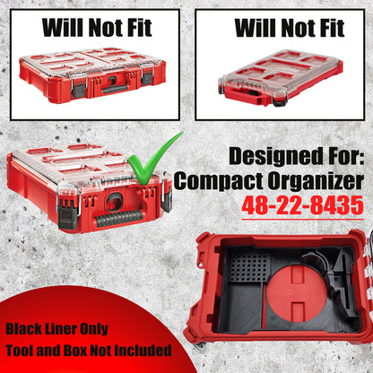 M18 Router Organiser for Milwaukee Compact Packout