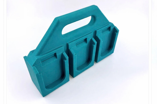 18v Battery Holder/caddy Compatible with Makita 18V Batteries! - Holds up to Six Batteries