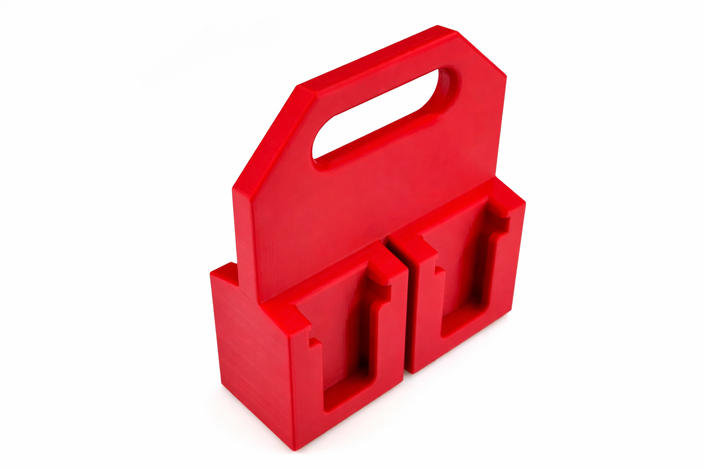 Battery Organiser Compatible with Milwaukee M18 Batteries – Securely Holds up to 6 Batteries for Easy Storage