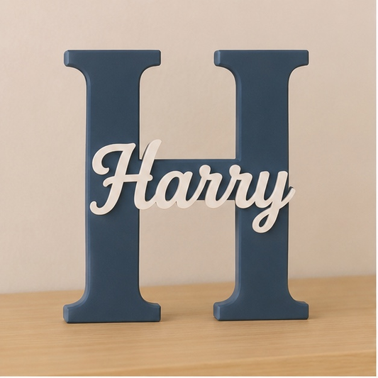 Personalised Name Letters – Custom Nursery/Bedroom Décor