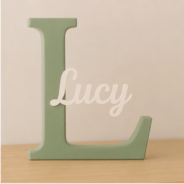 Personalised Name Letters – Custom Nursery/Bedroom Décor