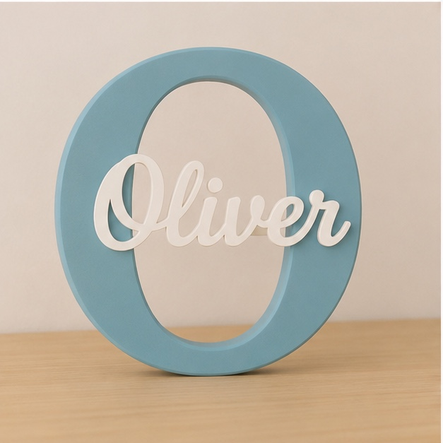 Personalised Name Letters – Custom Nursery/Bedroom Décor