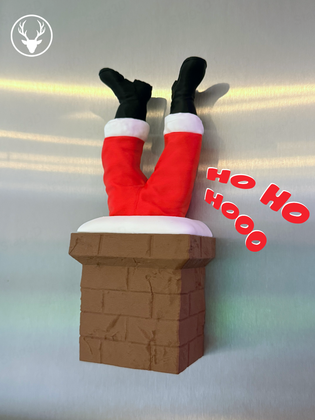 Christmas Santa Fridge Magnet – Festive Home Décor & Gift