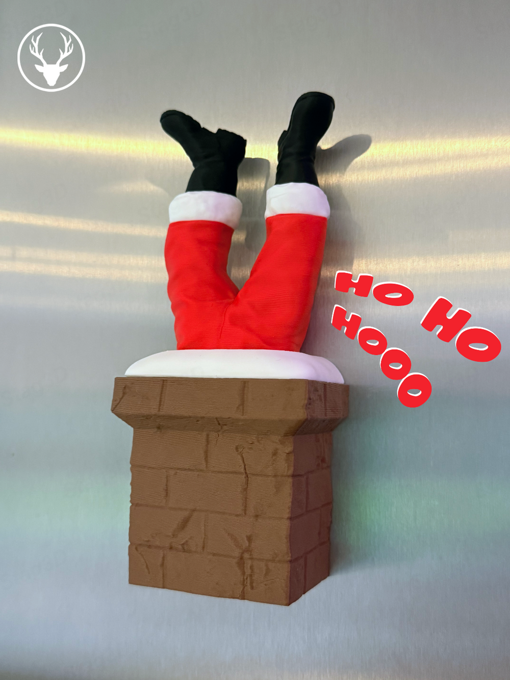 Christmas Santa Fridge Magnet – Festive Home Décor & Gift