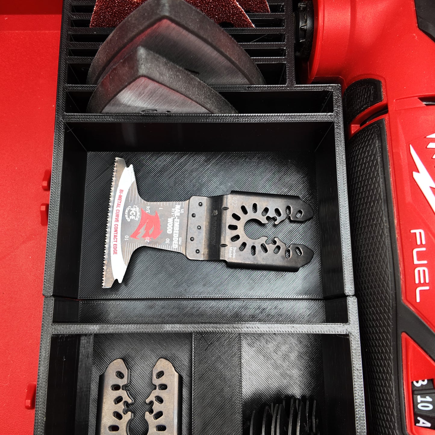 Drawer Liner for Milwaukee M18 Multi Tool and Packout 3 Drawer Tool Box