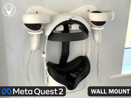 Wall Mount for Meta Quest 2 – VR Headset & Controller Holder