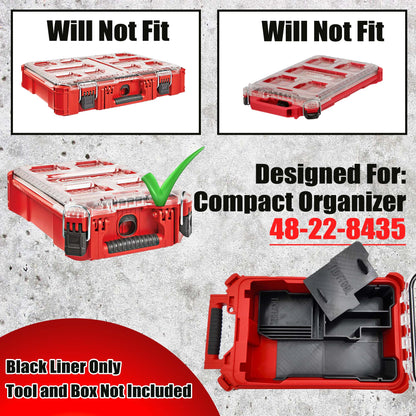 M18 Multitool Organiser for Milwaukee Compact Packout