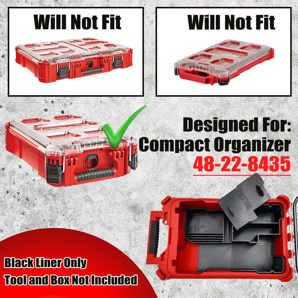 M18 Multitool Organiser for Milwaukee Compact Packout