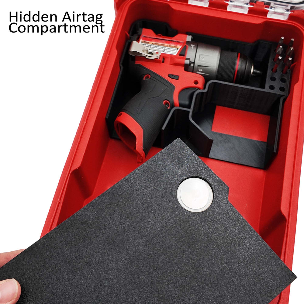 Packout Insert for M12 Fuel Drill/Driver and Impact- Milwaukee Compact Organiser V3