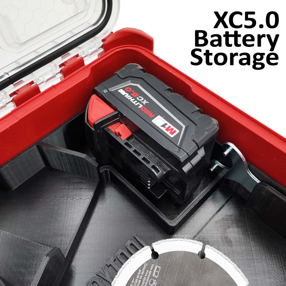 M18 Grinder Organiser for Milwaukee Compact Packout