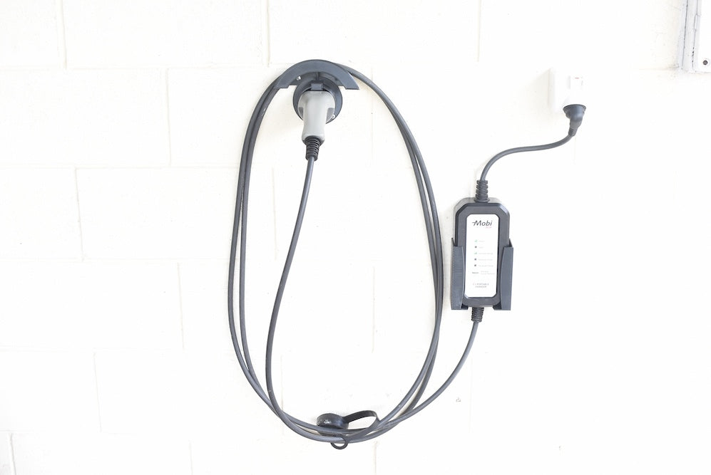 COMBO - Type 2 EV/PHEV Charger Wall Mount with Cable Holder and Charger Cradle image 0