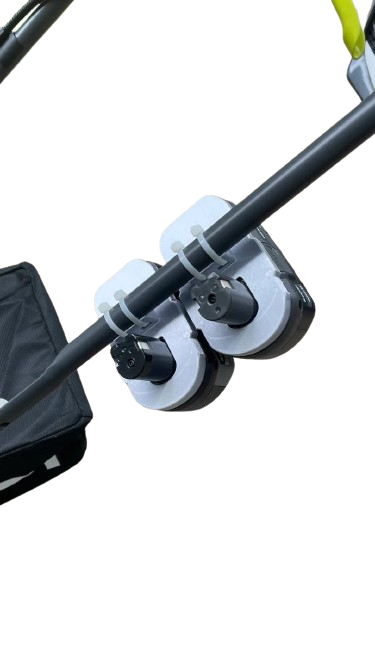 Battery Mount Compatible with Ryobi One+ 18v Lawnmower