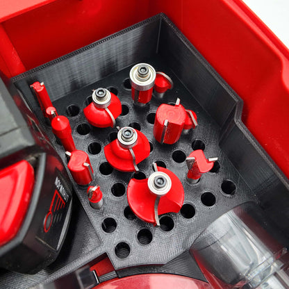 M18 Router Organiser for Milwaukee Compact Packout