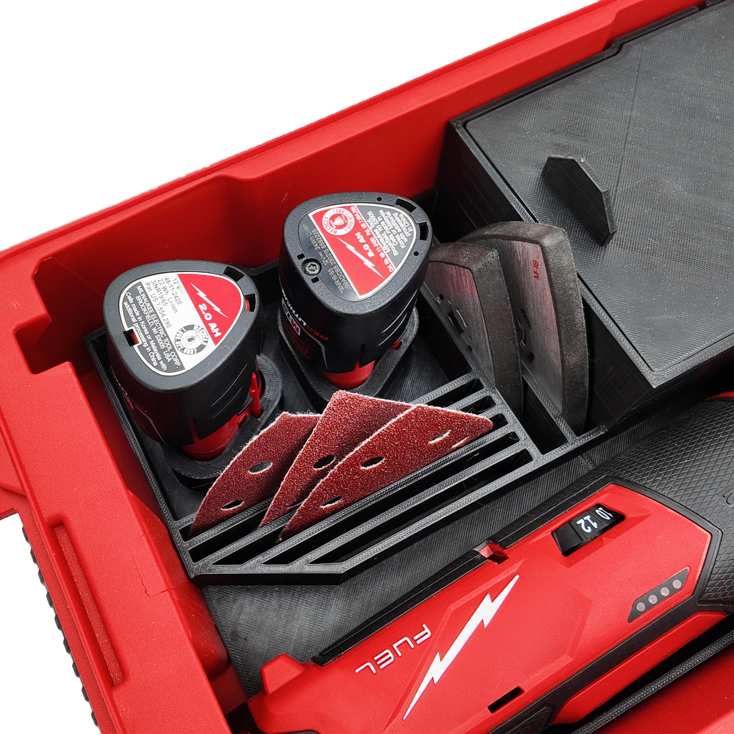 M12 Multitool Organiser for Milwaukee Compact Packout
