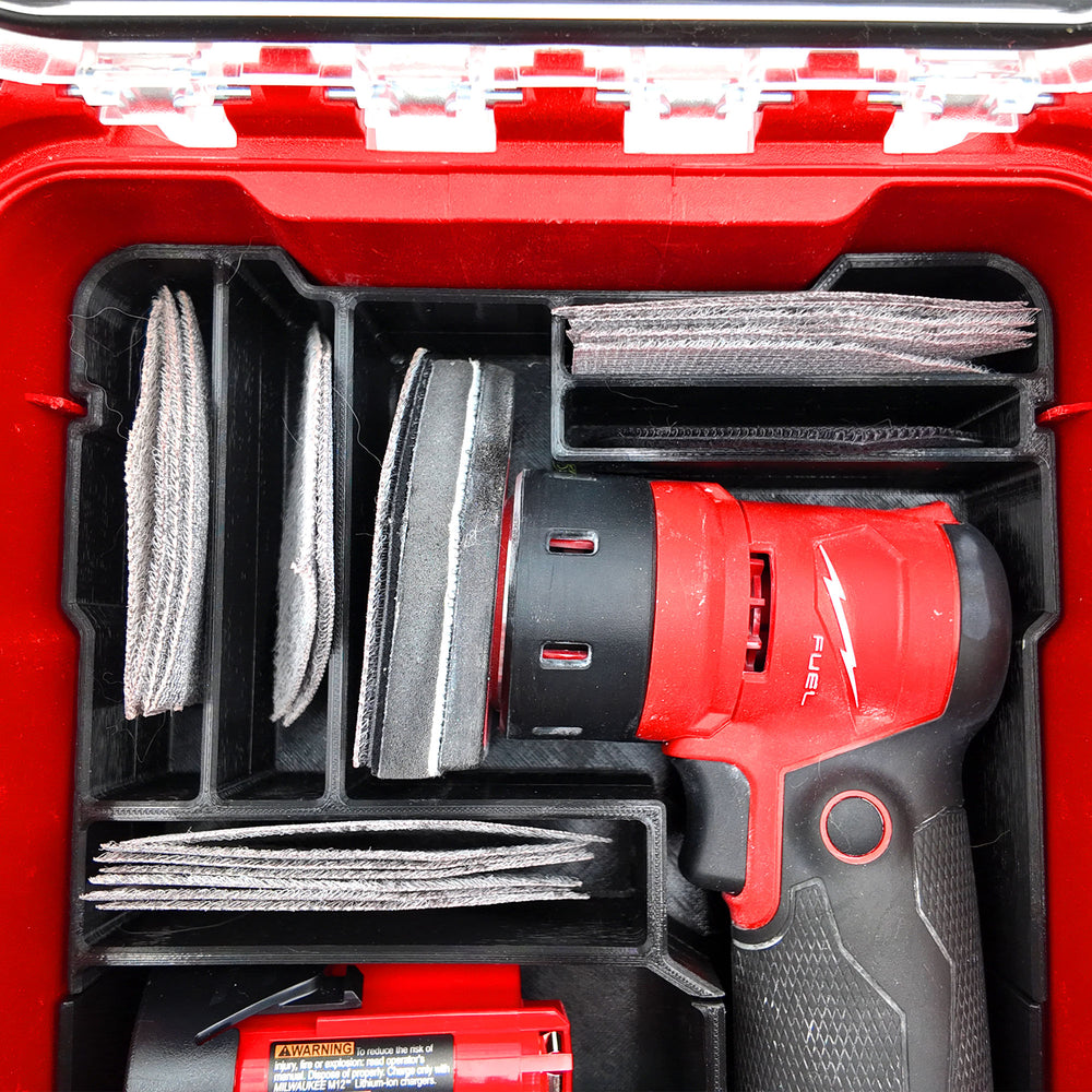 Packout Insert for M12 FUEL Orbital Detail Sander