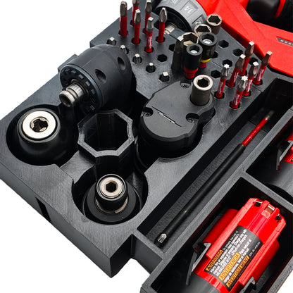 Drawer Liner for Milwaukee M12 FUEL Installation Drill and Packout 3 Drawer Tool Box