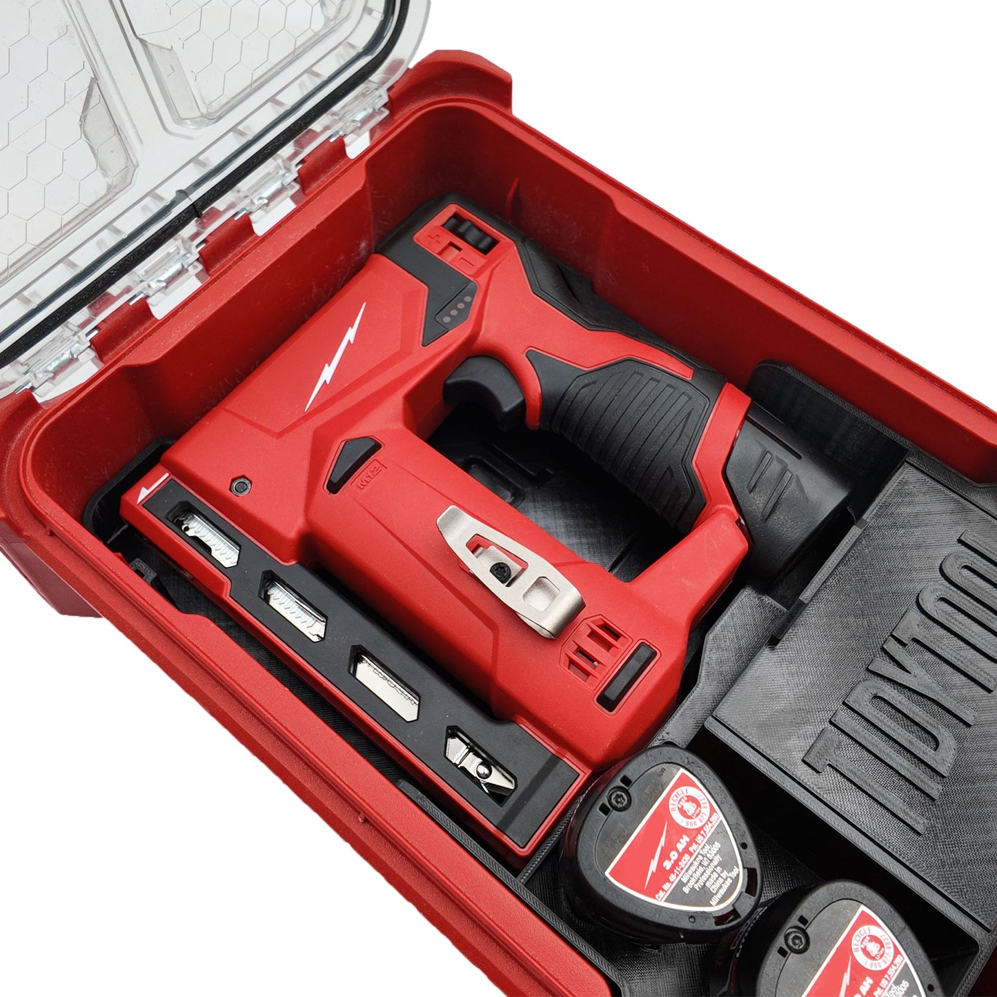Packout Insert for M12 Crown Stapler and Milwaukee Compact Organizer