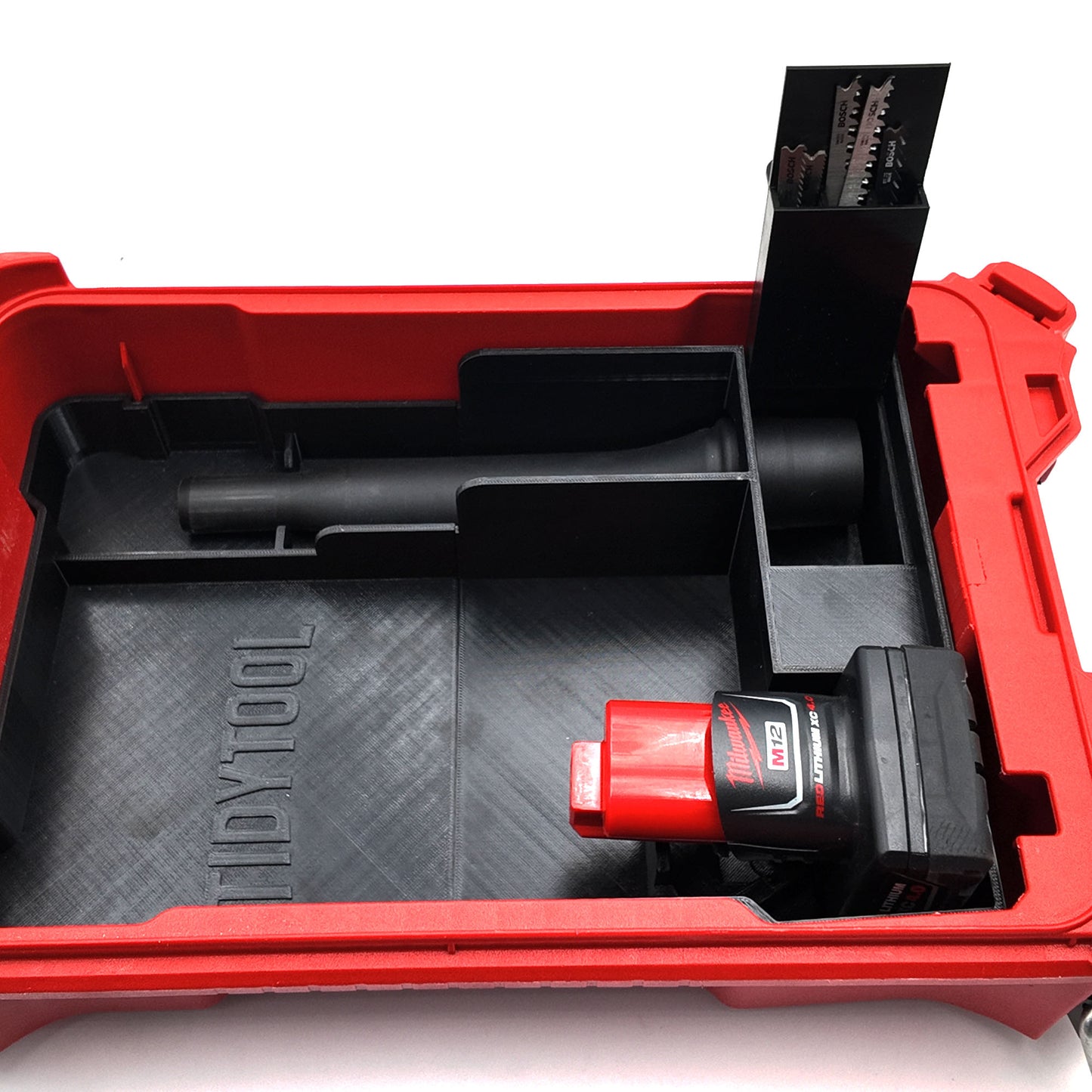 Packout Insert for M12 Fuel Jigsaw and Milwaukee Compact Organiser V2