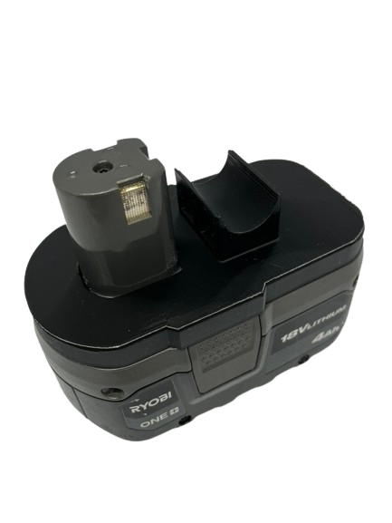 Battery Mount Compatible with Ryobi One+ 18v Lawnmower