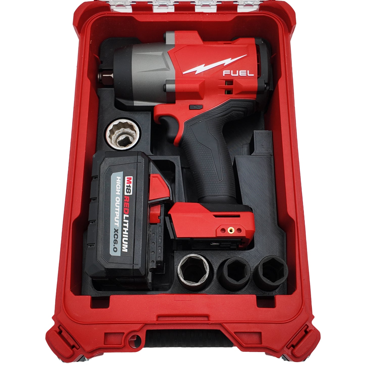 Packout Insert for M18 High Torque Impact Wrench Drill- Milwaukee Compact Organiser