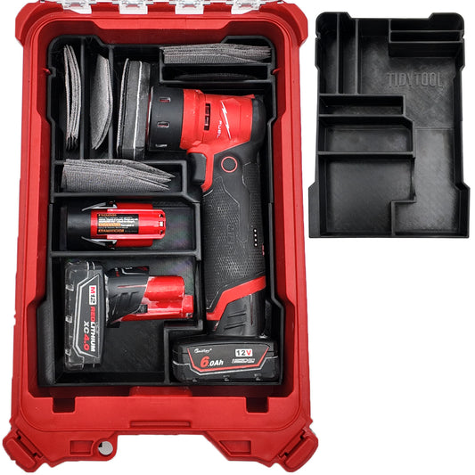 Packout Insert for M12 FUEL Orbital Detail Sander