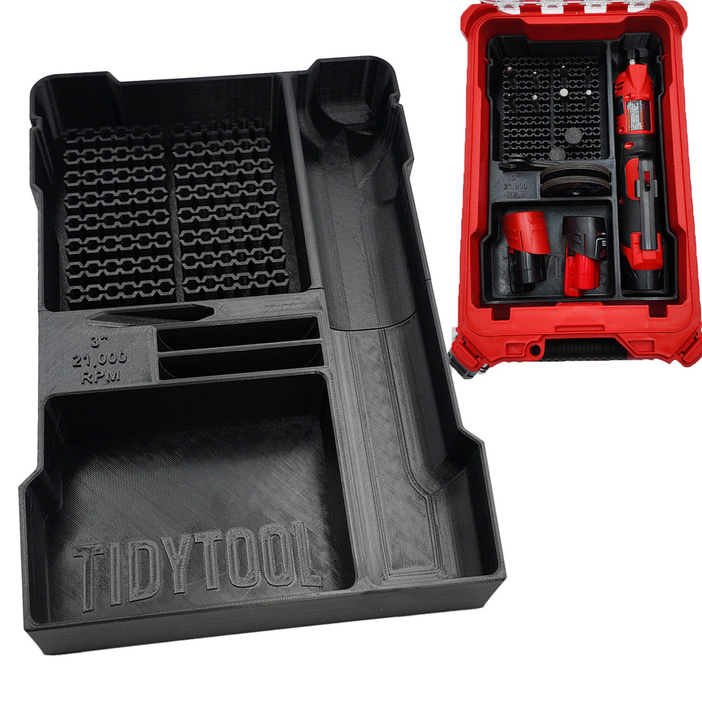 M12 Die Grinder for Milwaukee Compact Packout