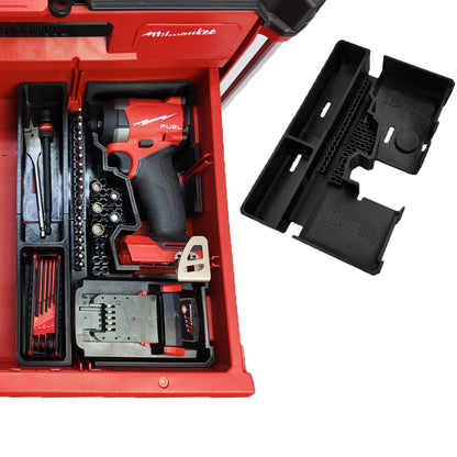 Drawer Liner for Milwaukee M18 FUEL 1/4" Hex Impact Driver and Packout 3 Drawer Tool Box
