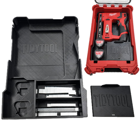 Packout Insert for M12 Crown Stapler and Milwaukee Compact Organizer