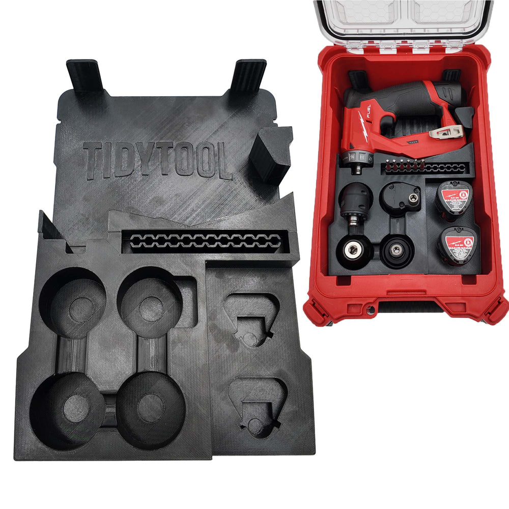 Packout Insert for M12 FUEL Installation Drill and Milwaukee Compact Organiser