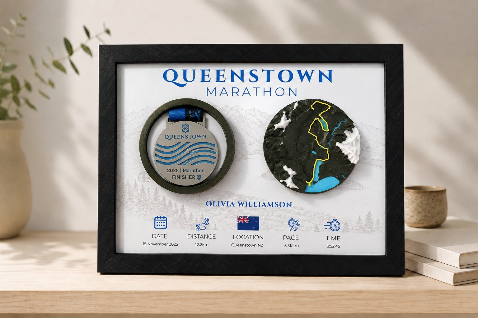 Race Medal Frame — EEB Creative